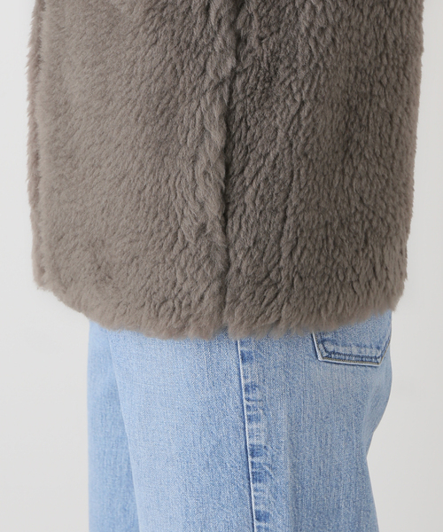 セール】【TICCA/ティッカ】 WOOLファーベスト（ベスト）｜La TOTALITE