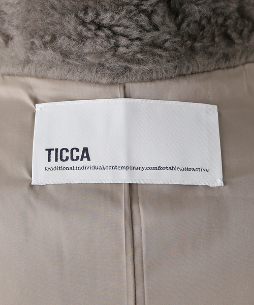 セール】【TICCA/ティッカ】 WOOLファーベスト（ベスト）｜La TOTALITE