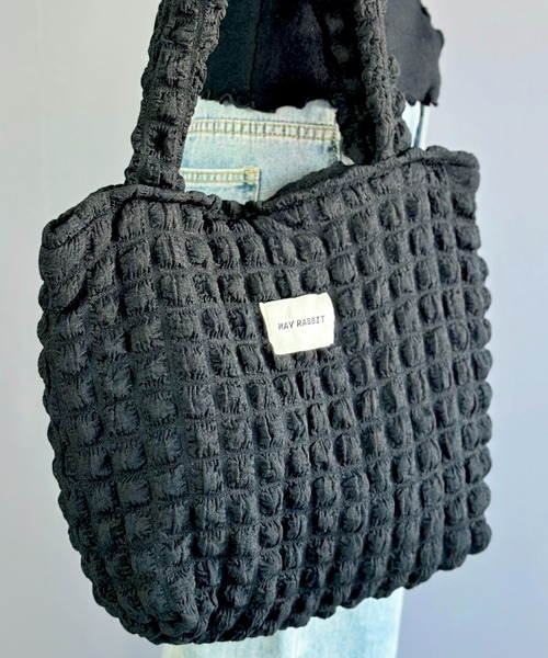 Silly(シリー)の「シャーリングトートバッグ(ショルダーバッグ・レディース・ホワイト/ピンク/パープル/ブラック・FREE)」の10枚目の写真