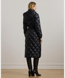 [LAUREN RALPH LAUREN] メタリックダウン ファネルネックコート LAUREN RALPH LAUREN] メタリックダウン ファネルネックコート