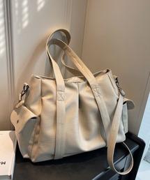 lilful（リルフル）の「【大容量】マルチポケット 2WAY ボストン ショルダーバッグ（ショルダーバッグ）」