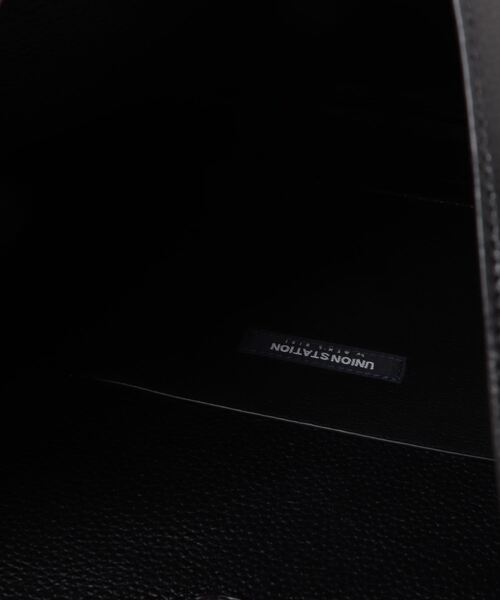 UNION STATION（ユニオンステーション）の「2WAY ショルダーバッグ/トートバック（ショルダーバッグ・メンズ・ブラック・FREE）」の4枚目の写真