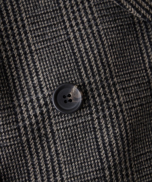 Whim Gazette(ウィムガゼット)の「BOXEYジャケット(テーラードジャケット・レディース・グレー/ブラウン・FREE)」の3枚目の写真