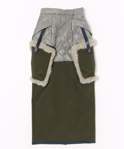 セール】FABRIC MIX SK / ファブリックミックススカート（スカート