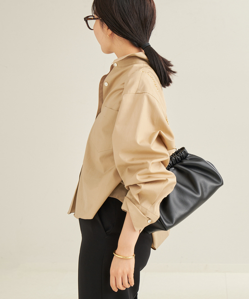 plage Compact シャツ 新品 Plage - plage コンパクトリネンシャツの通販 by Moldavite's shop