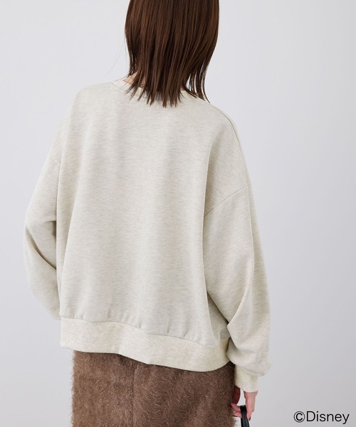 ROPE' PICNIC（ロペピクニック）の「MICKEY MOUSE/プリントスウェット（スウェット・レディース・グリーン/キナリ/グレー系その他・38）」の12枚目の写真