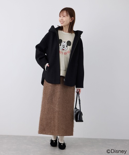 ROPE' PICNIC（ロペピクニック）の「MICKEY MOUSE/プリントスウェット（スウェット・レディース・グリーン/キナリ/グレー系その他・38）」の13枚目の写真