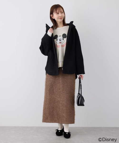 ROPE' PICNIC（ロペピクニック）の「MICKEY MOUSE/プリントスウェット（スウェット・レディース・グリーン/キナリ/グレー系その他・38）」の14枚目の写真