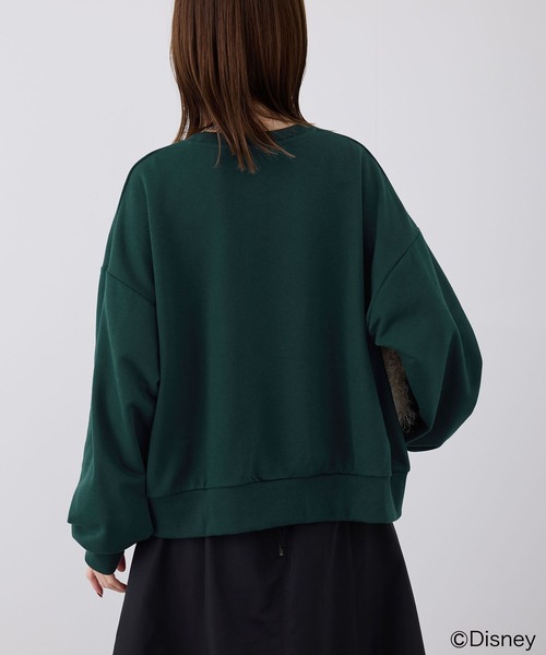 ROPE' PICNIC（ロペピクニック）の「MICKEY MOUSE/プリントスウェット（スウェット・レディース・グリーン/キナリ/グレー系その他・38）」の19枚目の写真