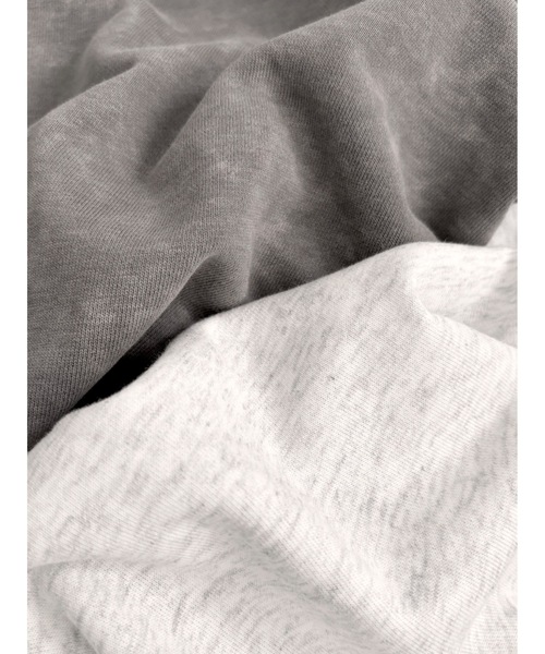 JUMELLE（ジュメロ）の「【セットアップ着用可能】cozy damage hoodie（パーカー・レディース・グレー/アイボリー・FREE）」の9枚目の写真