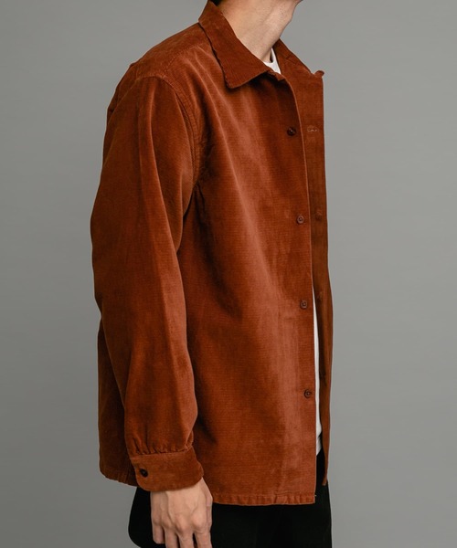 TOWNCRAFT（タウンクラフト）の「TOWNCRAFT　50s corduroy shirts（シャツ/ブラウス・メンズ・オリーブ/ダークブラウン/ネイビー・MEDIUM/LARGE）」の15枚目の写真