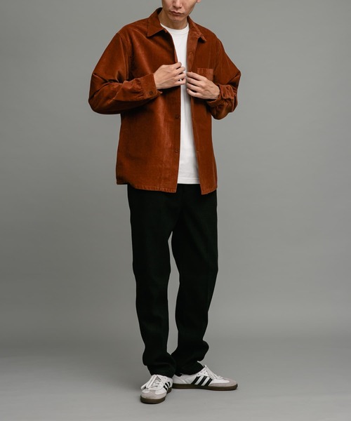 TOWNCRAFT（タウンクラフト）の「TOWNCRAFT　50s corduroy shirts（シャツ/ブラウス・メンズ・オリーブ/ダークブラウン/ネイビー・MEDIUM/LARGE）」の16枚目の写真