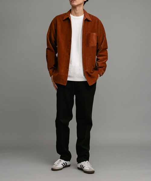 TOWNCRAFT（タウンクラフト）の「TOWNCRAFT　50s corduroy shirts（シャツ/ブラウス・メンズ・オリーブ/ダークブラウン/ネイビー・MEDIUM/LARGE）」の18枚目の写真