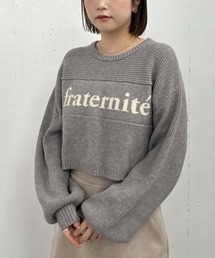 archives | 畦編みロゴＪＱニット(ニット/セーター)