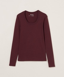 three dots（スリードッツ）の「ジェシカ 長袖（Tシャツ/カットソー）」