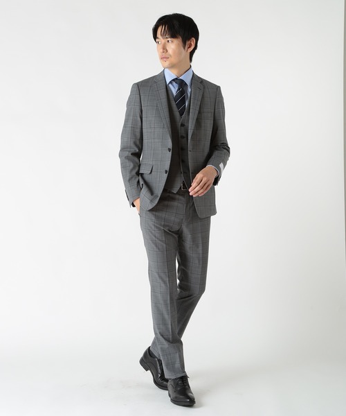 CROWDED CLOSET（クラウデッドクローゼット）の「ストライプシャドーペイズリー/ピンドット柄クレリックタイ（ネクタイ・メンズ・シルバー/ベージュ/ターコイズブルー/ボルドー/ネイビー・FREE）」の21枚目の写真