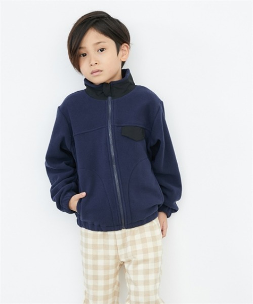 フリース胸ポケット付ジャケット（ブルゾン）｜QUNTSTYLE（キュント