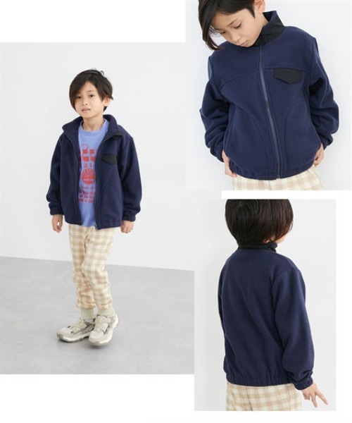 フリース胸ポケット付ジャケット（ブルゾン）｜QUNTSTYLE（キュント