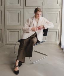 Dorry Doll（ドリードール）の「ループボアショートコート（テーラードジャケット）」