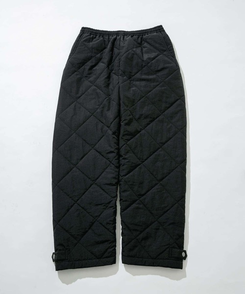 URBAN RESEARCH Sonny Label（アーバンリサーチサニーレーベル）の「『撥水』ナイロンキルティング中綿パンツ（その他パンツ・メンズ・ブラック/カーキ・MEDIUM/LARGE）」の10枚目の写真