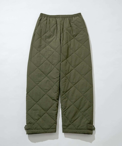 URBAN RESEARCH Sonny Label（アーバンリサーチサニーレーベル）の「『撥水』ナイロンキルティング中綿パンツ（その他パンツ・メンズ・ブラック/カーキ・MEDIUM/LARGE）」の20枚目の写真