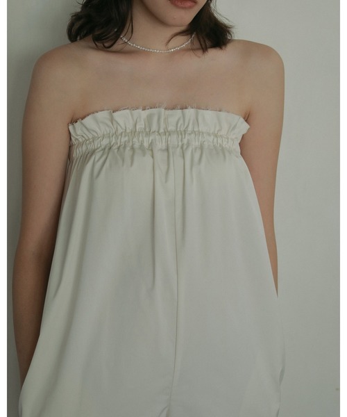 サロペット・オーバーオール・オールインワン anuke Cutoff Bare Combinaison セール】Cutoff Bare Combinaison（つなぎ/オールインワン