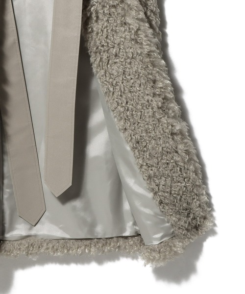 ESTNATION（エストネーション）の「COLUMN / ボア ロング ジレ（ベスト