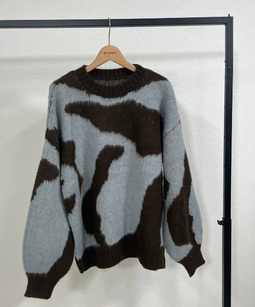 セール】起毛迷彩柄PO（ニット/セーター）｜gossara（ゴサラ）の