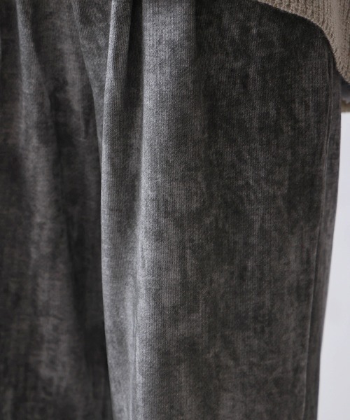 Bou Jeloud(ブージュルード)の「シャドープリントイージーパンツ(その他パンツ・レディース・チャコールグレー/ブラック・FREE)」の17枚目の写真