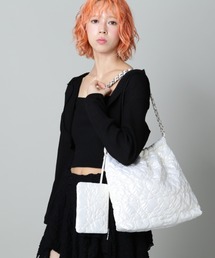 SIS（エスアイエス）の「【WEB限定】SIS/エスアイエス/ハートキルティングバッグ（トートバッグ）」