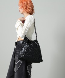 SIS（エスアイエス）の「【WEB限定】SIS/エスアイエス/ハートキルティングバッグ（トートバッグ）」