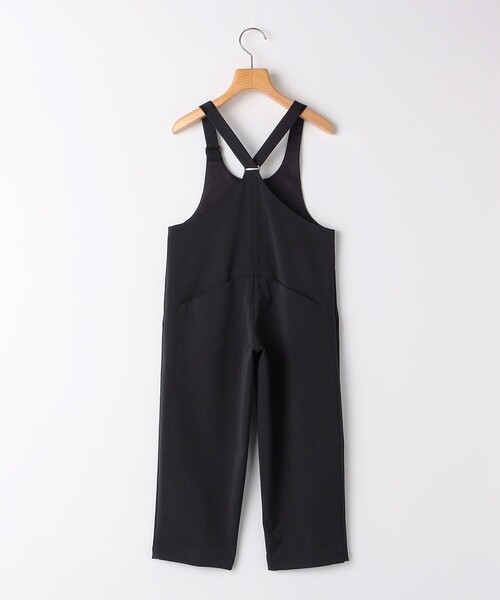 SHIPS（シップス）の「MOUN TEN.:110cm / ストレッチ ツイル サロペット（サロペット/オーバーオール・キッズ・ブラック・110）」の2枚目の写真