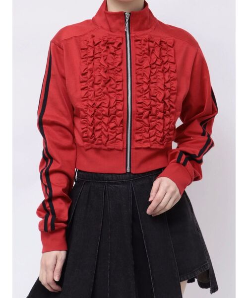 jouetie（ジュエティ）の「フリルトラックジャケットジャージ