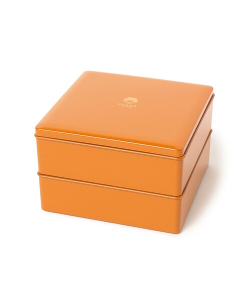 BEAMS JAPAN（ビームス　ジャパン）の「【別注】越前漆器 お重 二段 橙（お弁当箱・レディース・オレンジ・ONE SIZE）」の2枚目の写真