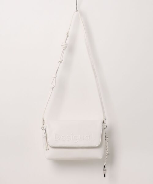 Desigual（デシグアル）の「ホワイトブレイド ミニハンドバッグ（ボディバッグ/ウエストポーチ・レディース・ホワイト・FREE）」の13枚目の写真