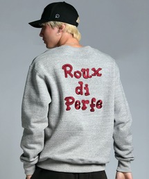 Felt-Maglietta（フェルトマリエッタ）の「[ROUXDI PERFE ルゥディパフィー]日本製ウレタン刺繍入り裏起毛トレーナー（スウェット）」
