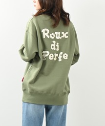 Felt-Maglietta（フェルトマリエッタ）の「[ROUXDI PERFE ルゥディパフィー]日本製ウレタン刺繍入り裏起毛トレーナー（スウェット）」