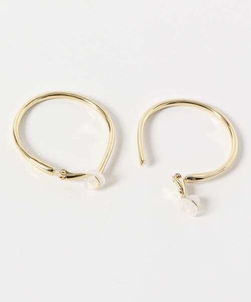 SMELLY（スメリー）の「ビッグフープイヤリング（イヤリング・レディース・ゴールド・-）」の6枚目の写真