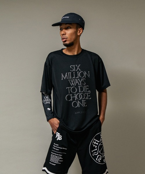 APPLEBUM（アップルバム）の「“Six Million” Dry T-shirt [Show & Prove]（Tシャツ/カットソー・メンズ・ホワイト/ブラック・MEDIUM/XX-LARGE/X-LARGE/LARGE）」の2枚目の写真