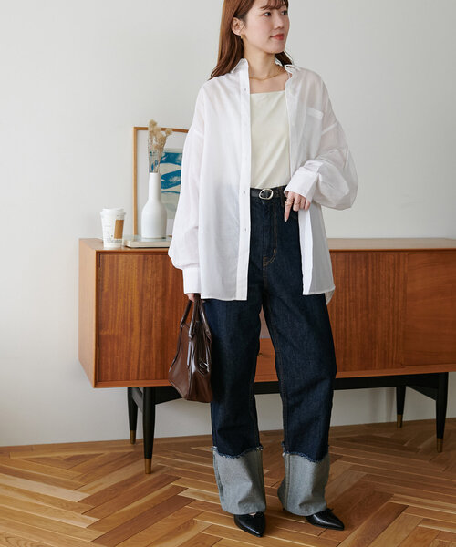 DISCOAT（ディスコート）の「【3サイズ展開】吸水速乾カップ付キャミソール（キャミソール・レディース・ブラック/カーキ/アイボリー・SMALL/MEDIUM/LARGE）」の11枚目の写真