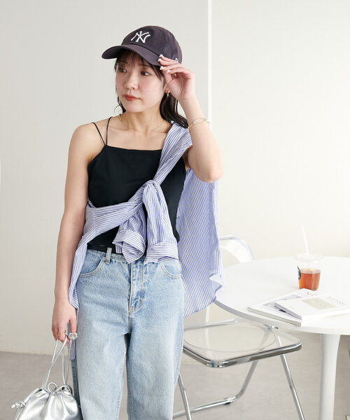 3サイズ展開】吸水速乾カップ付キャミソール（キャミソール）｜DISCOAT