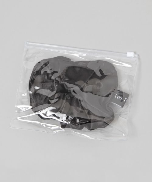 JEANASIS（ジーナシス）の「【Les Fleurs】 シュシュ/322896（シュシュ・レディース・ホワイト/ブラック・FREE）」の5枚目の写真