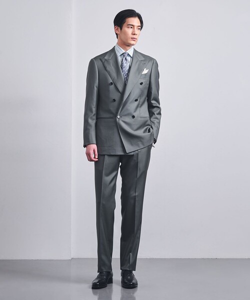 UNITED ARROWS（ユナイテッドアローズ）の「イージーケア AG マルチストライプ セミワイドカラーシャツ -抗菌防臭-（ビジネスシャツ・メンズ・ケリーグリーン・41cm/40cm/39cm/38cm/37cm/42cm）」の12枚目の写真