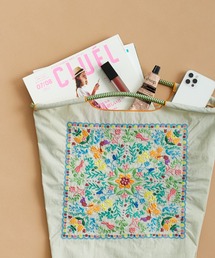 [BALL&CHAIN/ボールアンドチェーン] FLOWER BANDANA 刺繍デザインナイロントートバッグ
