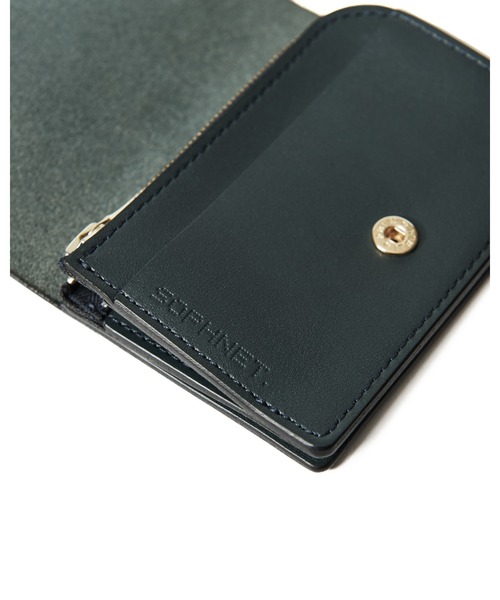 未使用 SOPHNET. ソフネット 二つ折り財布 SOPH-250086 カーフ