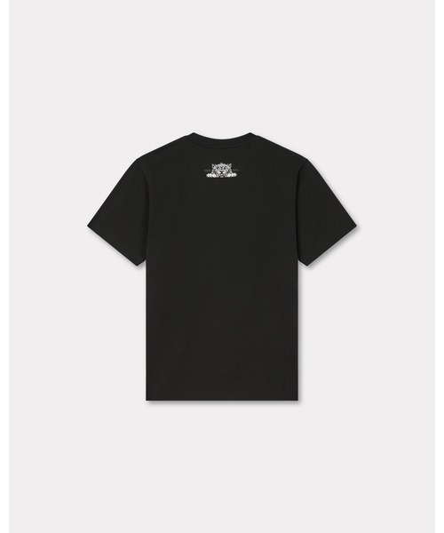 Tシャツ・カットソー KENZO 'Happy Kenzo' T-shirt White Kenzo Paris Happy Tiger Embroidered T-shirt by Kenzo