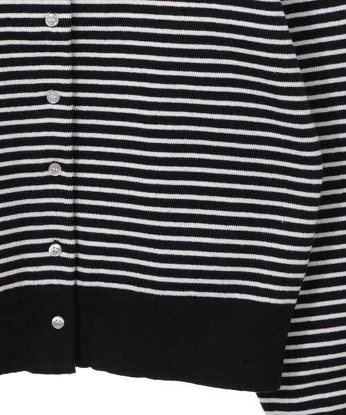 AMERICAN HOLIC(アメリカンホリック)の「クルーネックニットカーディガン(カーディガン/ボレロ・レディース・ブラック/ブラック系その他4/ブルー系その他2/杢グレー/アイボリー・M/L)」の10枚目の写真