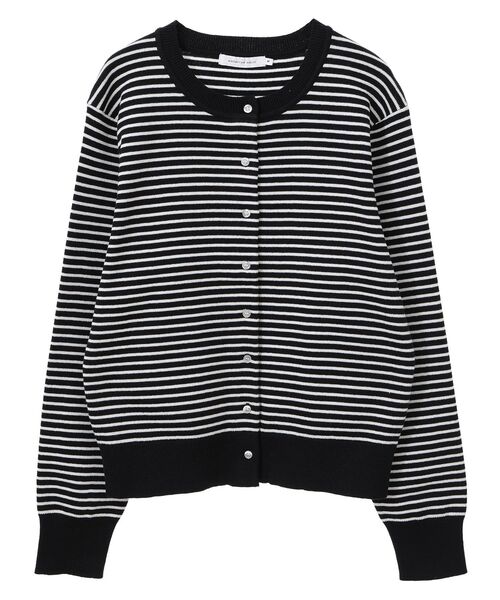 AMERICAN HOLIC(アメリカンホリック)の「クルーネックニットカーディガン(カーディガン/ボレロ・レディース・ブラック/ブラック系その他4/ブルー系その他2/杢グレー/アイボリー・M/L)」の17枚目の写真