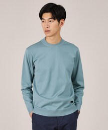 【ジャケット対応】テーラードネック プルオーバー ニット