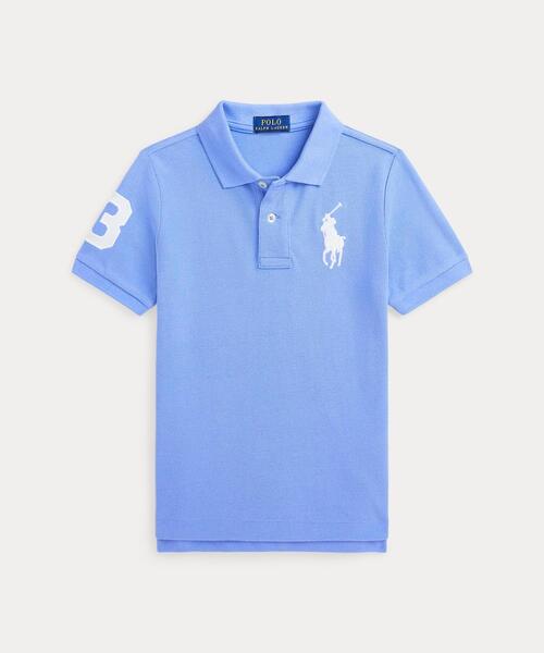 Big Pony コットン メッシュ ポロシャツ